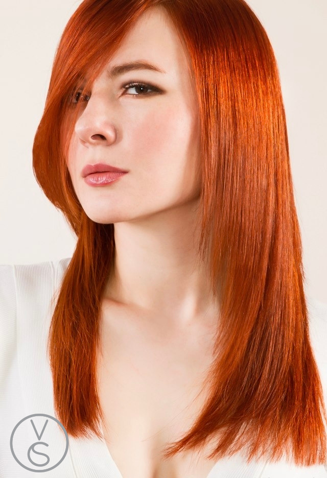 Salon color and styling work