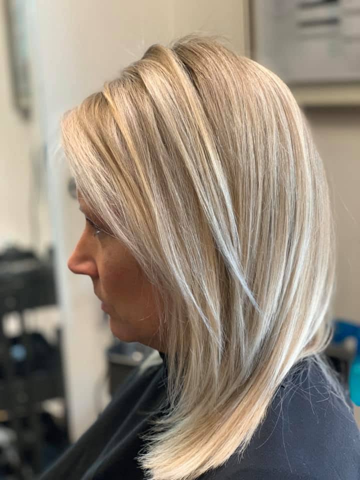 Hair styling and color finish by Vu Cheveux Studio