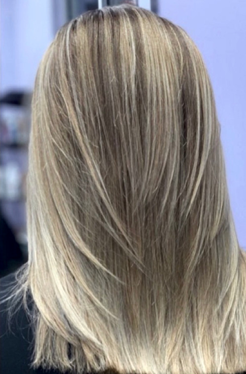 Hair transformation by Vu Cheveux Studio, after