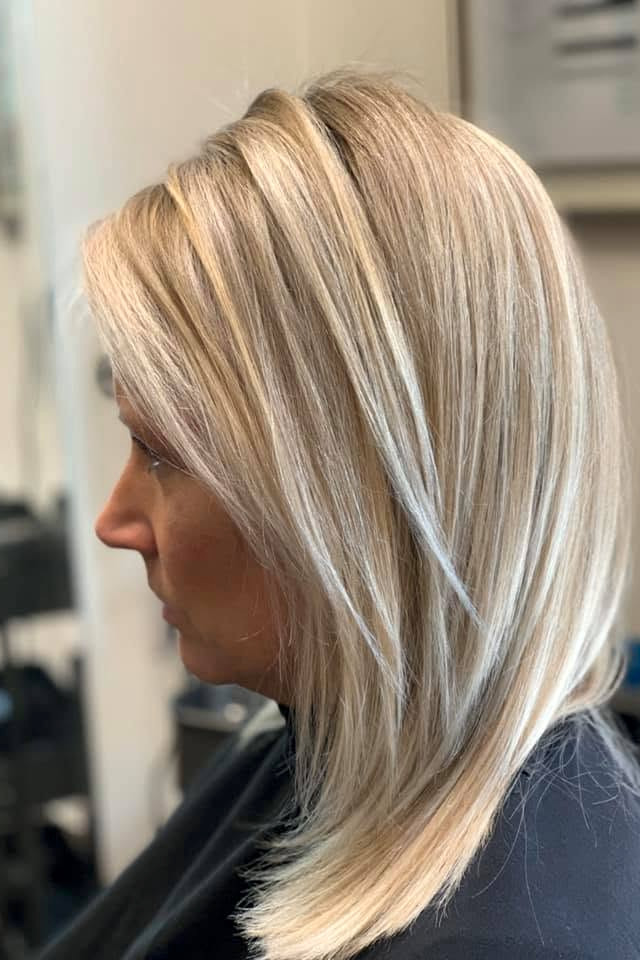Hair styling and color finish by Vu Cheveux Studio