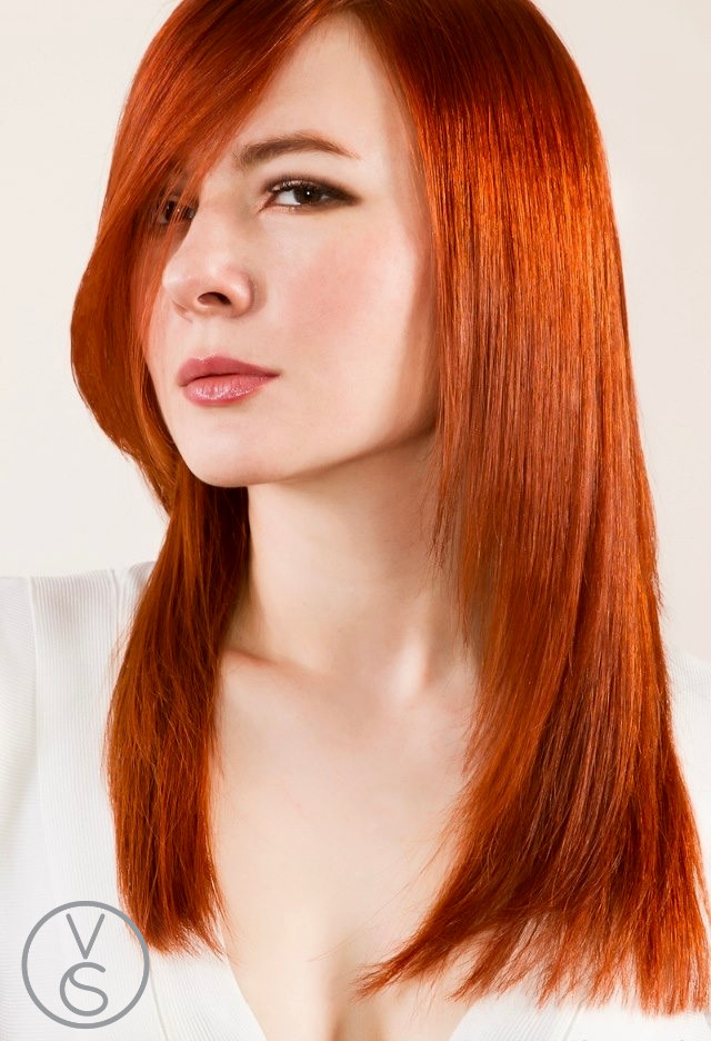 Salon color and styling work